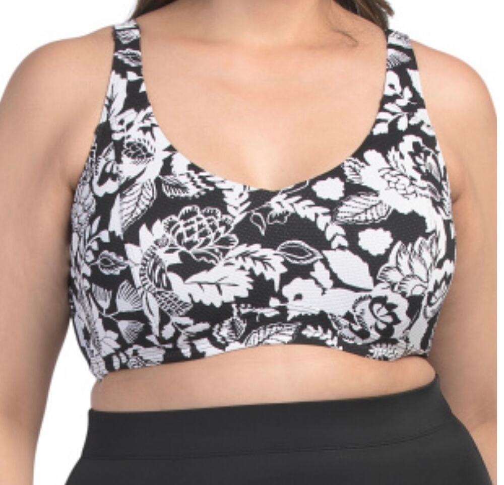 ARTeSANDS SZ 16 Cantata Forte Raphael Bikini Swim Top E-F Cup Wired Convertible
